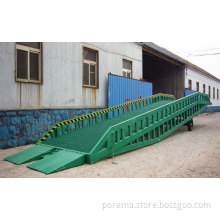 mobile container load ramp/cargo loading dock yard ramps